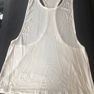 Flowy long racer back tank top printing lot new